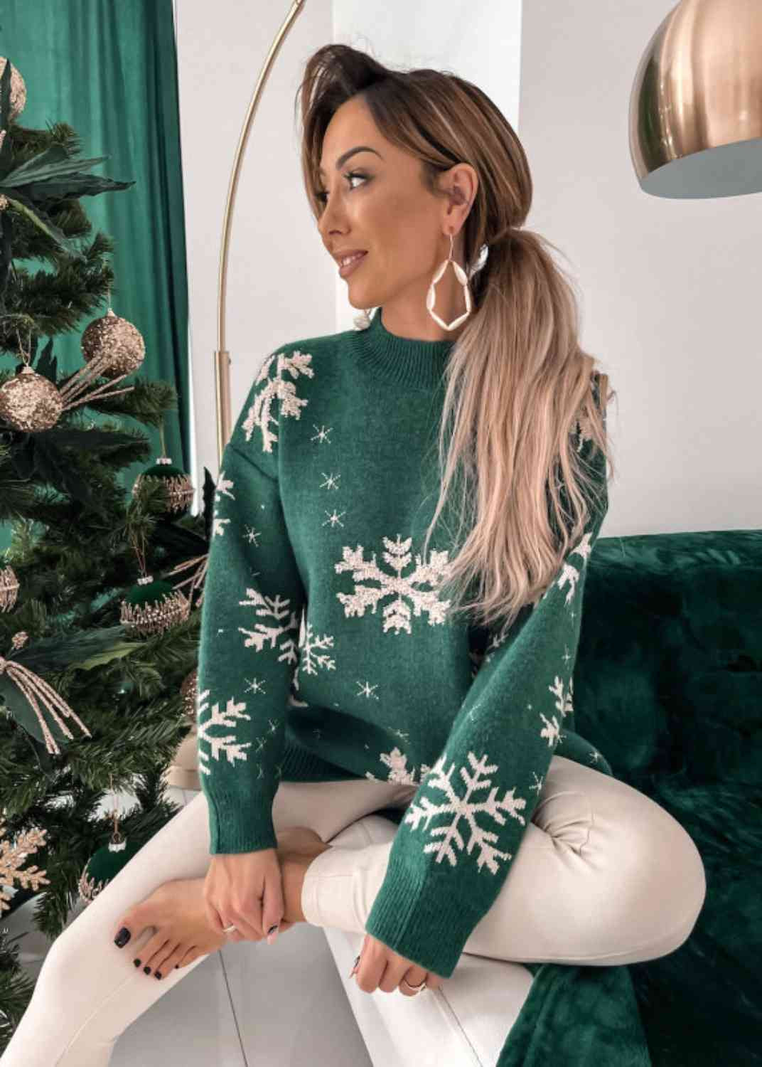 Louna Pull – Flocons d’Hiver