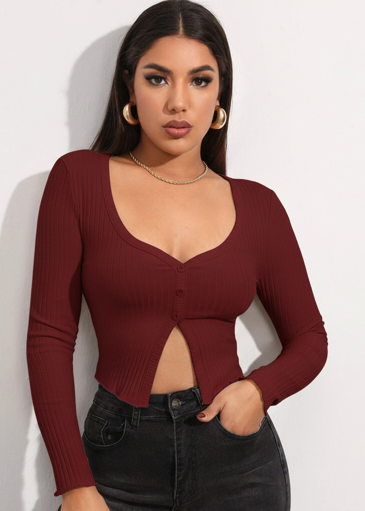 Clara Knit – Élégance Pure