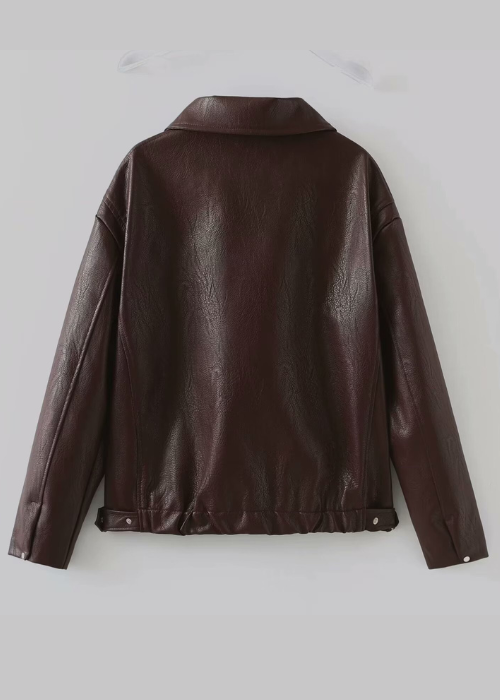 Linéa – Veste en Cuir