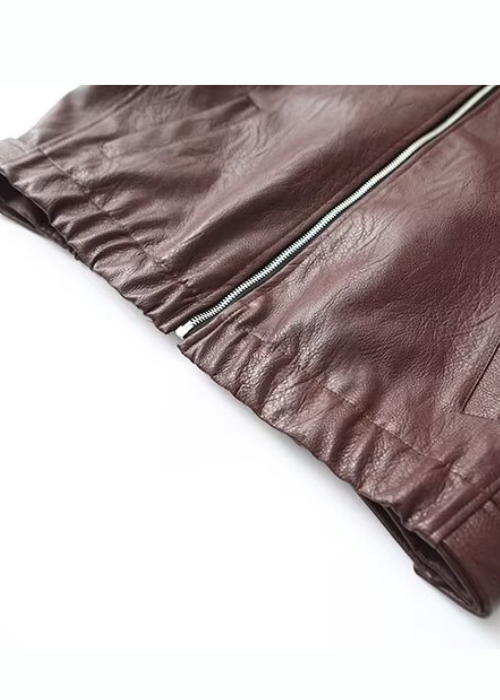 Linéa – Veste en Cuir