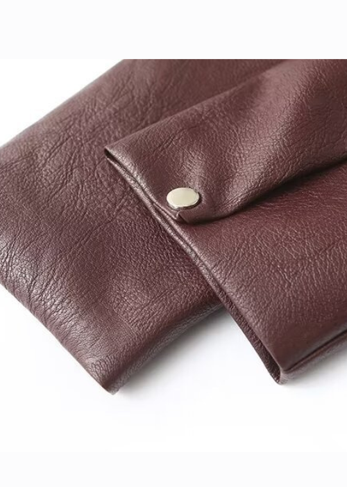 Linéa – Veste en Cuir