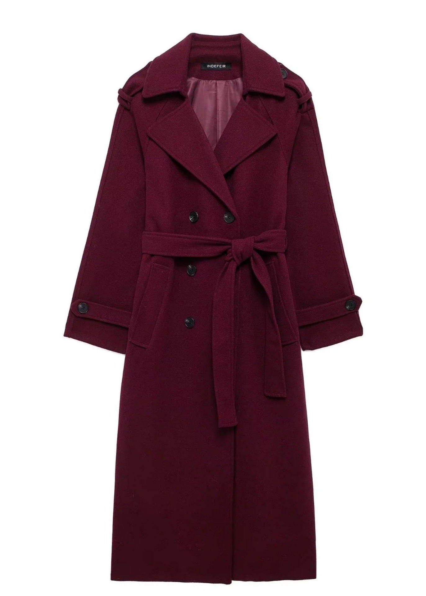 Clara Coat – Rouge Grenat