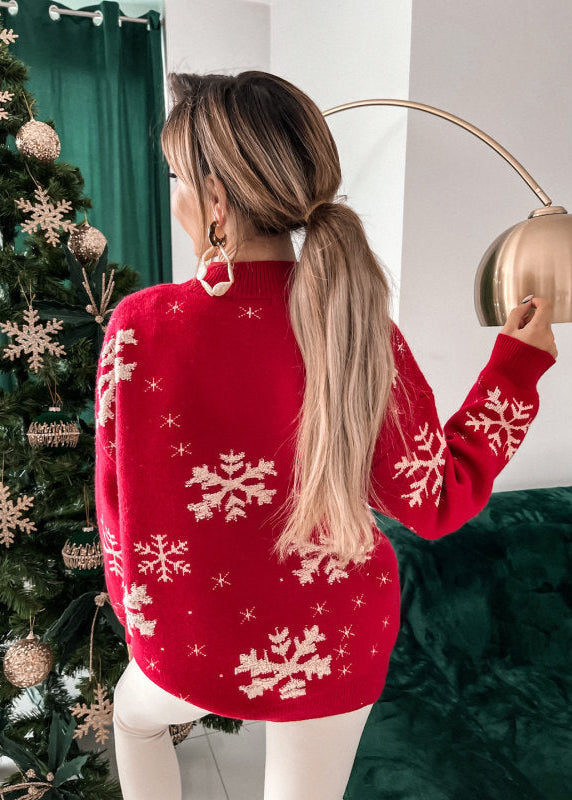 Louna Pull – Flocons d’Hiver