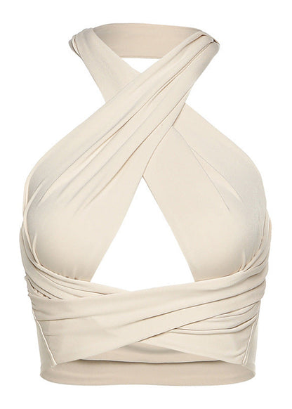 Alma Top – Drapé Élégant